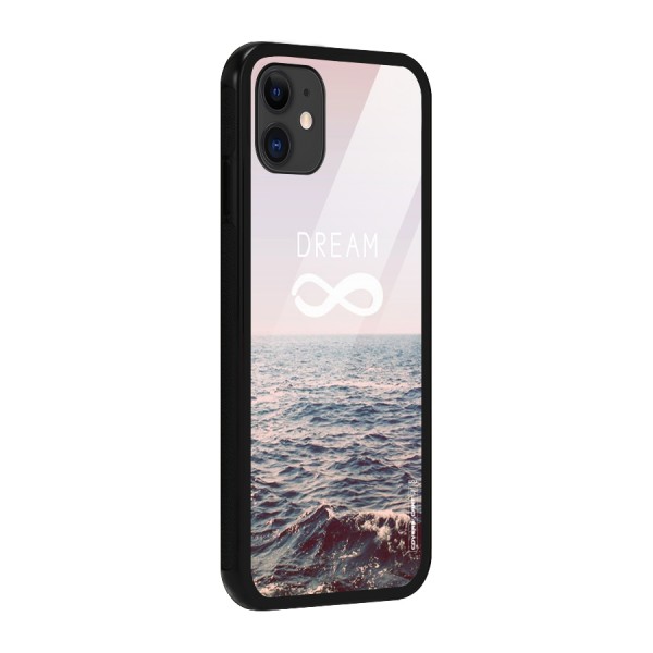 Dream Infinity Glass Back Case for iPhone 11