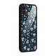 Floral Blue Bloom Glass Back Case for iPhone 11