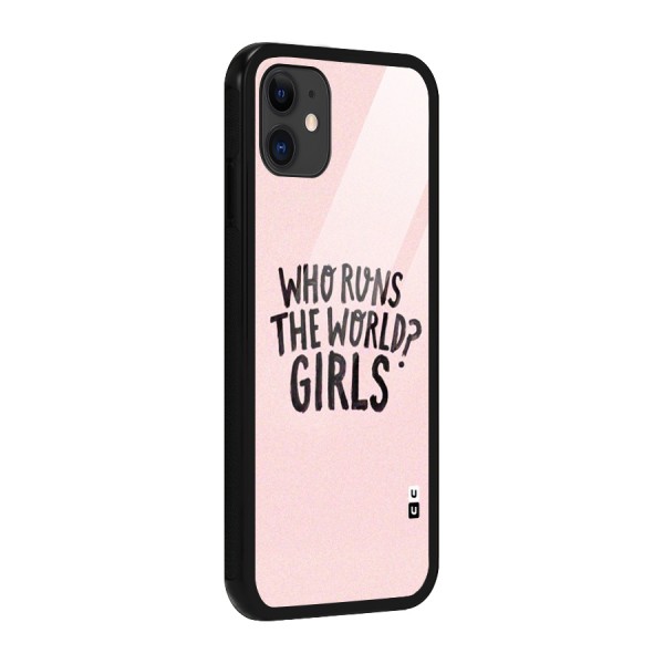 Girls World Glass Back Case for iPhone 11
