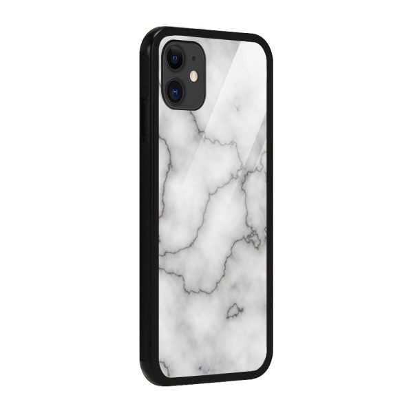 Grey Marble Glass Back Case for iPhone 11