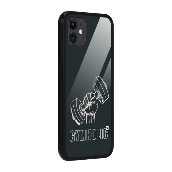 Gymholic Design Glass Back Case for iPhone 11