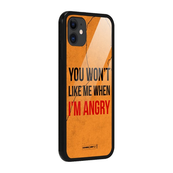 I m Angry Glass Back Case for iPhone 11