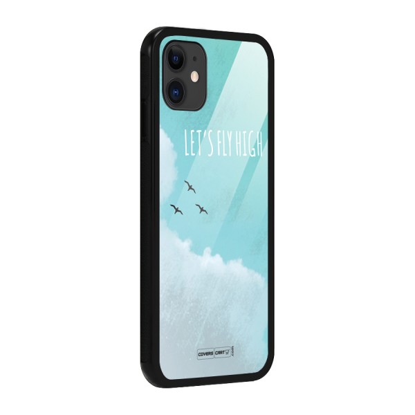Lets Fly High Glass Back Case for iPhone 11