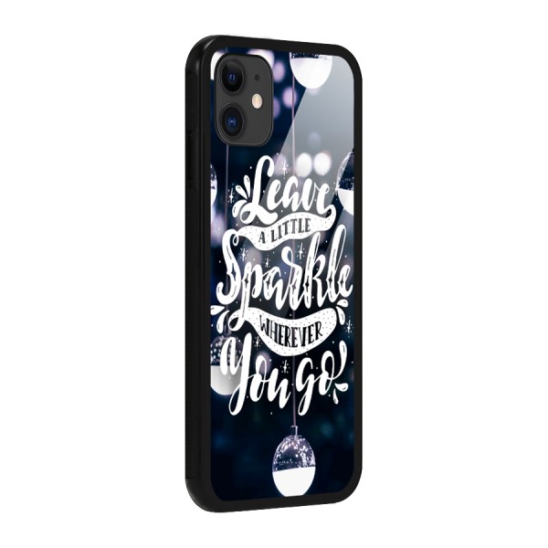 Little Spark Glass Back Case for iPhone 11