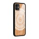 Mandala Design Glass Back Case for iPhone 11