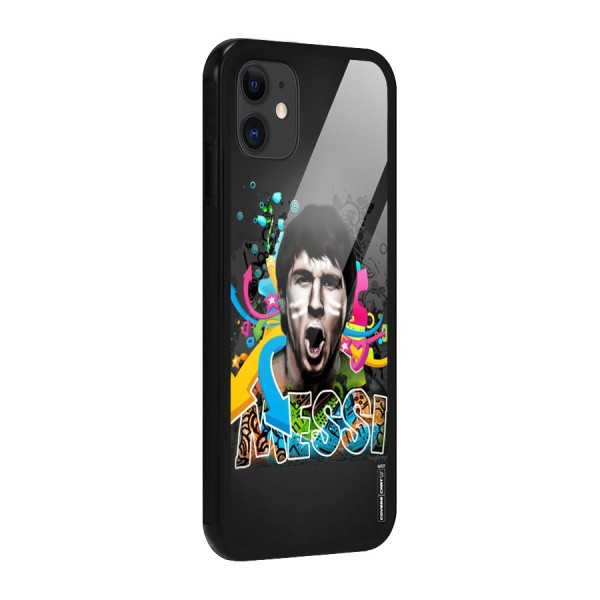 Messi For Argentina Glass Back Case for iPhone 11