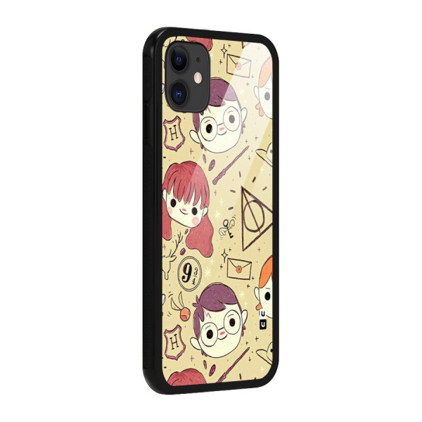 Nerds Glass Back Case for iPhone 11