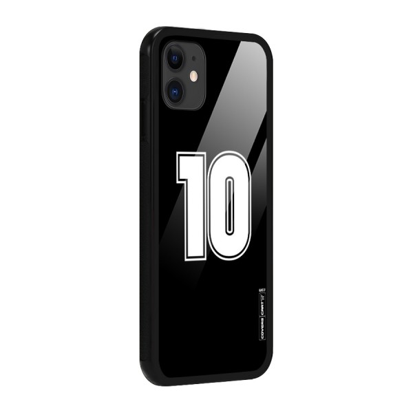 Number 10 Glass Back Case for iPhone 11