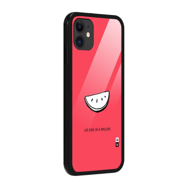 One In Melon Glass Back Case for iPhone 11