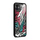Rugged Strike Abstract Glass Back Case for iPhone 11
