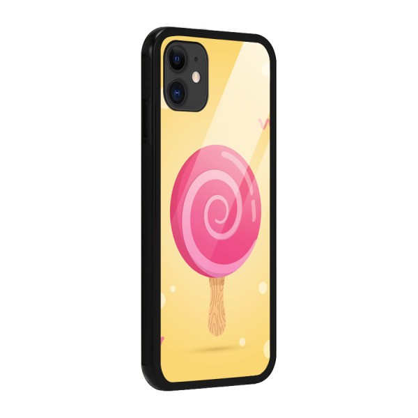 Swirl Ice Cream Glass Back Case for iPhone 11