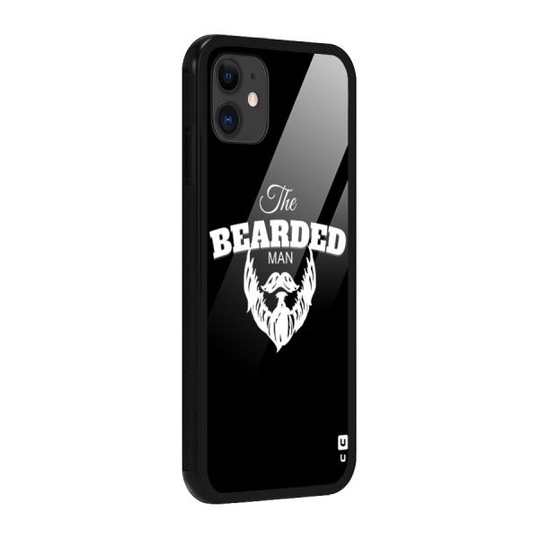The Bearded Man Glass Back Case for iPhone 11
