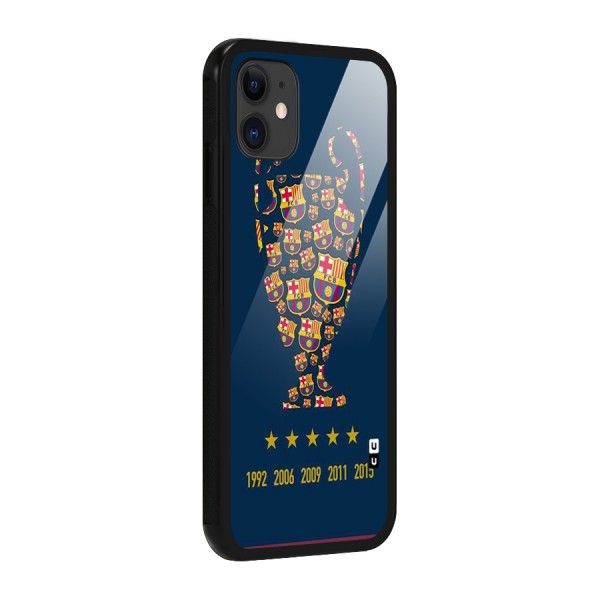 Trophy Team Glass Back Case for iPhone 11