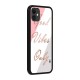 Vibes Classic Stripes Glass Back Case for iPhone 11