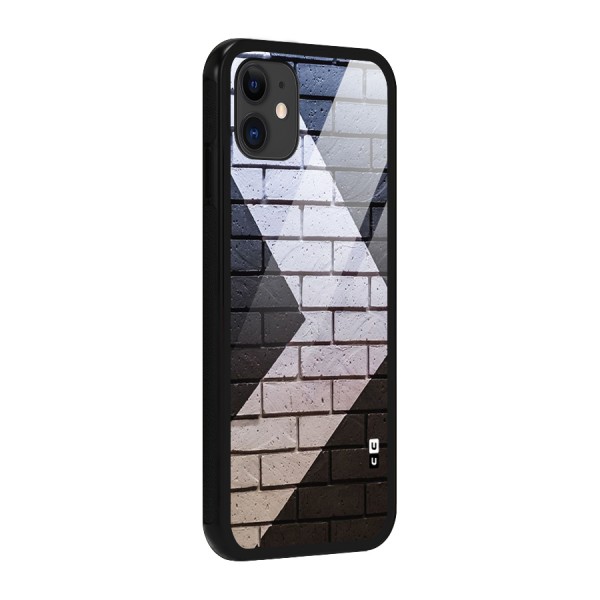 Wall Arrow Design Glass Back Case for iPhone 11