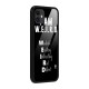 Weird Me Glass Back Case for iPhone 11