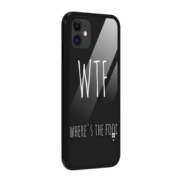 Where The Food Glass Back Case for iPhone 11