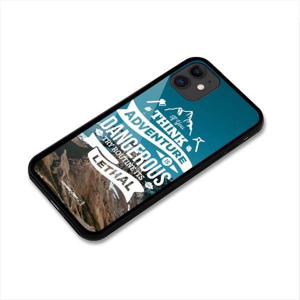 Adventure Dangerous Lethal Glass Back Case for iPhone 11