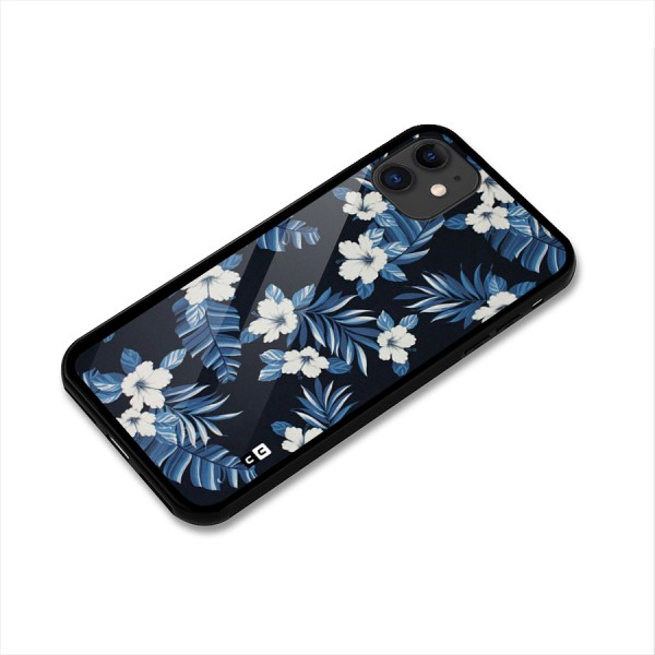 Aesthicity Floral Glass Back Case for iPhone 11