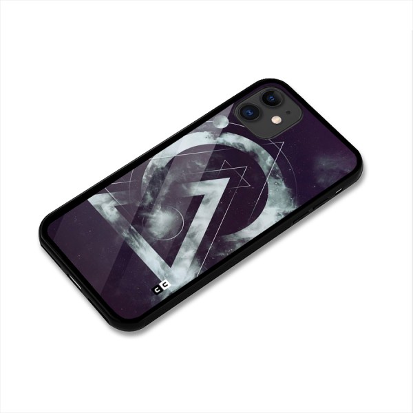 Basic Galaxy Shape Glass Back Case for iPhone 11