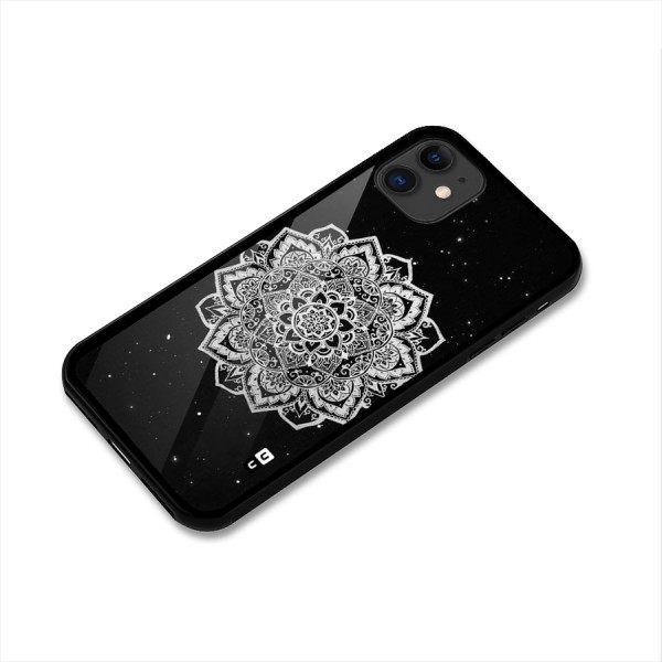 Beautiful Mandala Design Glass Back Case for iPhone 11