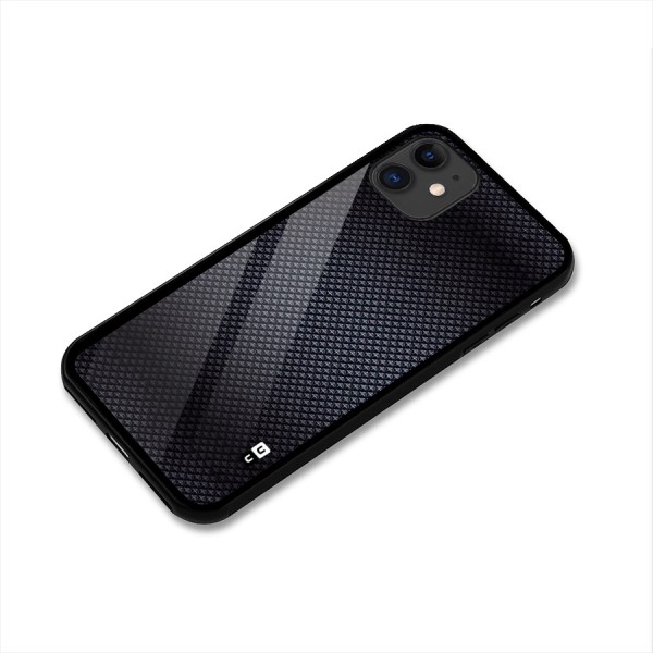 Black Diamond Glass Back Case for iPhone 11