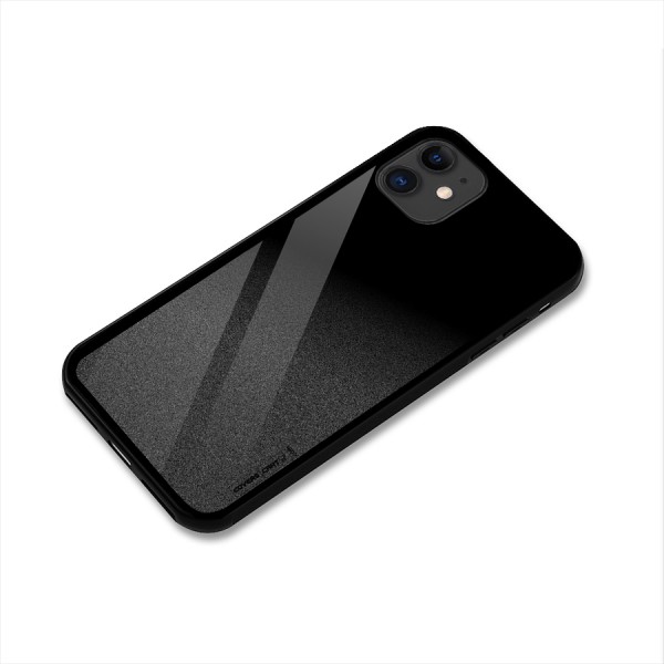 Black Grey Noise Fusion Glass Back Case for iPhone 11