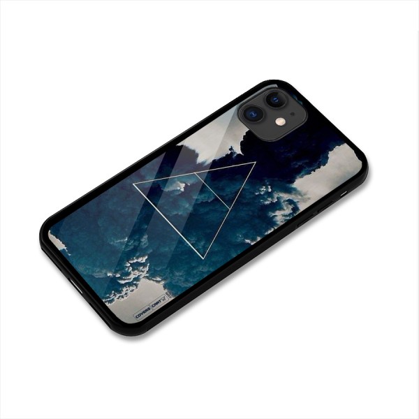 Blue Hue Smoke Glass Back Case for iPhone 11