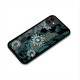 Bottle Green Floral Glass Back Case for iPhone 11