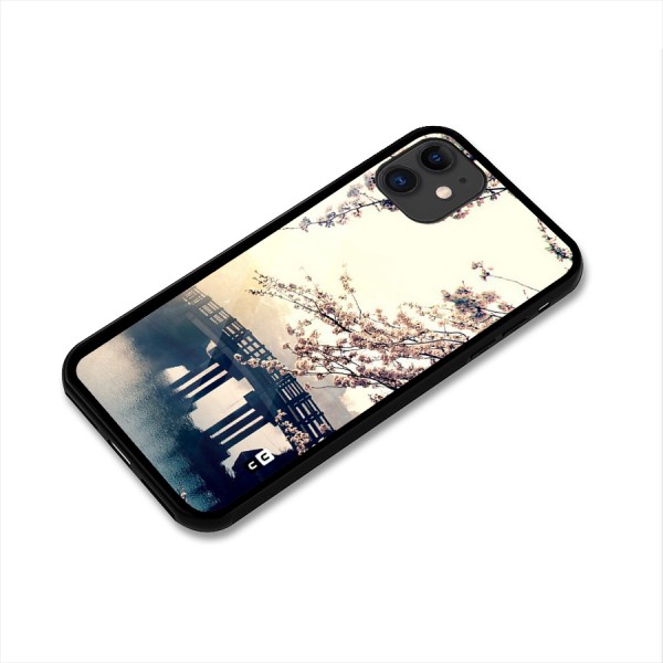 Bridge Blossom Glass Back Case for iPhone 11