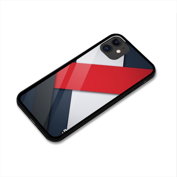 Classic Bold Glass Back Case for iPhone 11