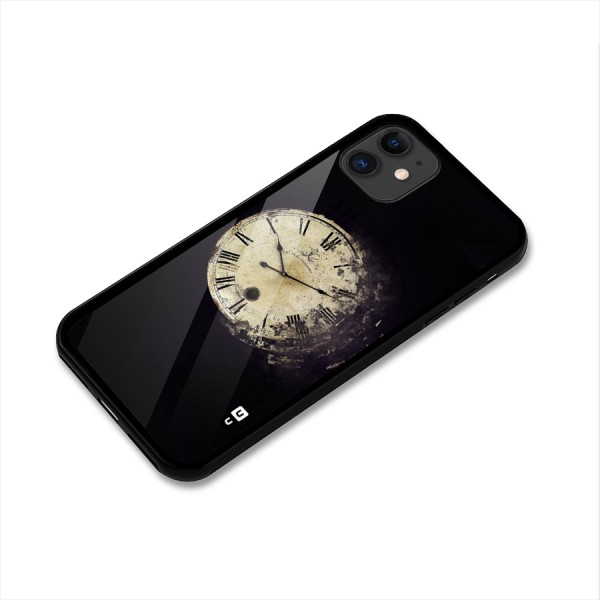 Fading Clock Glass Back Case for iPhone 11