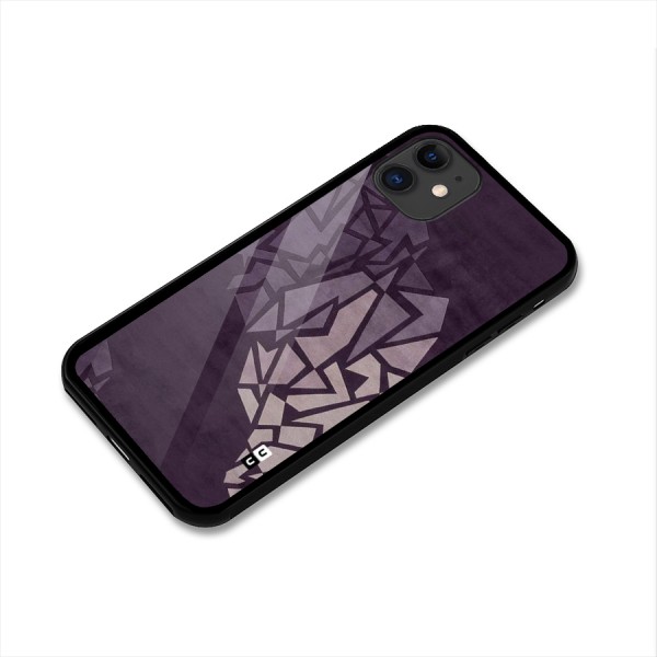 Fine Abstract Glass Back Case for iPhone 11