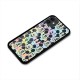 Fun Rainbow Faces Glass Back Case for iPhone 11