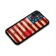 Grunge USA Flag Glass Back Case for iPhone 11