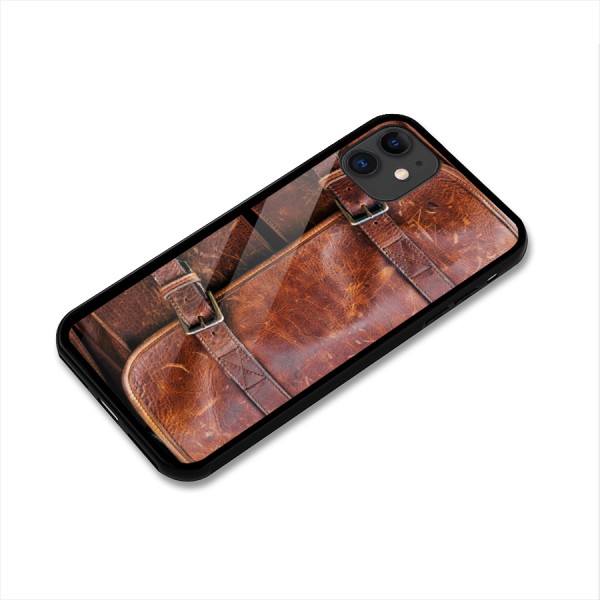 Bag Design (Printed) Glass Back Case for iPhone 11