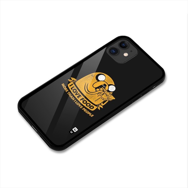 Love Food Glass Back Case for iPhone 11