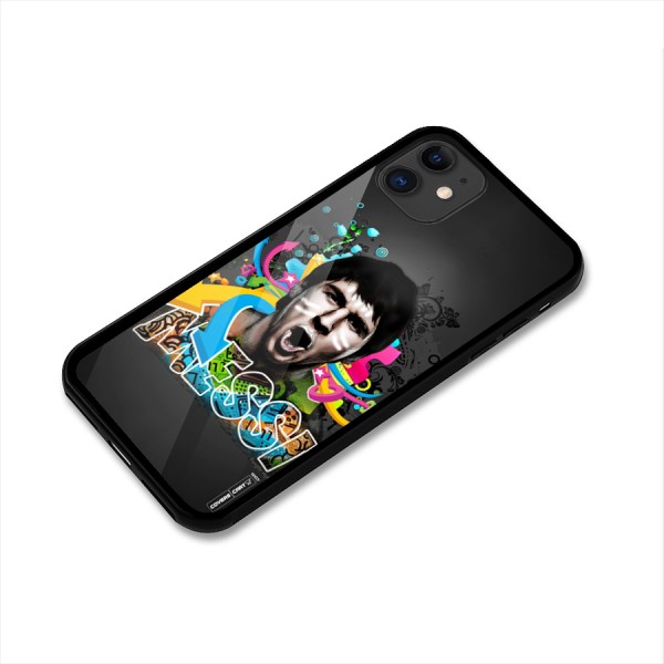 Messi For Argentina Glass Back Case for iPhone 11