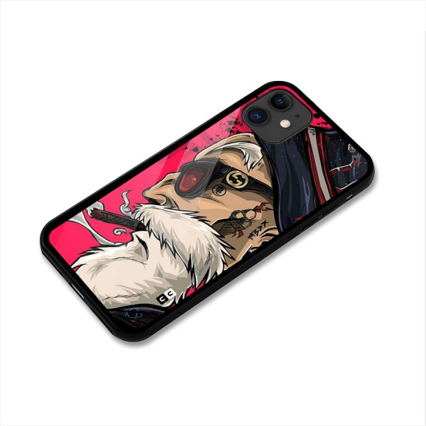Old Man Swag Glass Back Case for iPhone 11