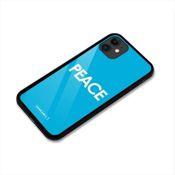 Peace Glass Back Case for iPhone 11
