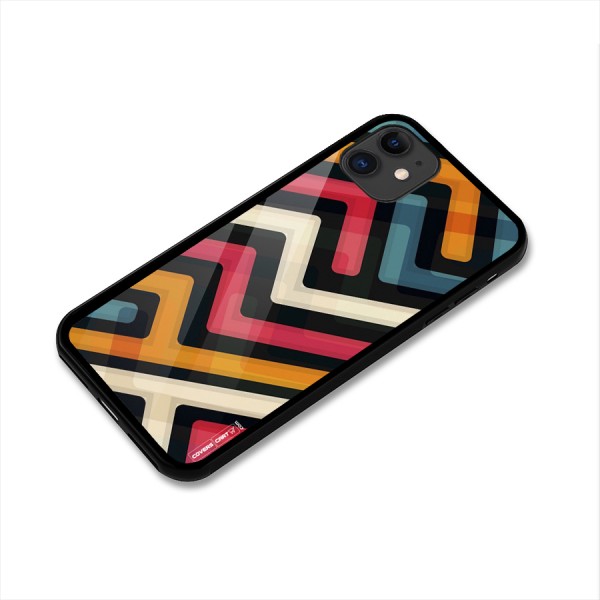 Pipelines Glass Back Case for iPhone 11