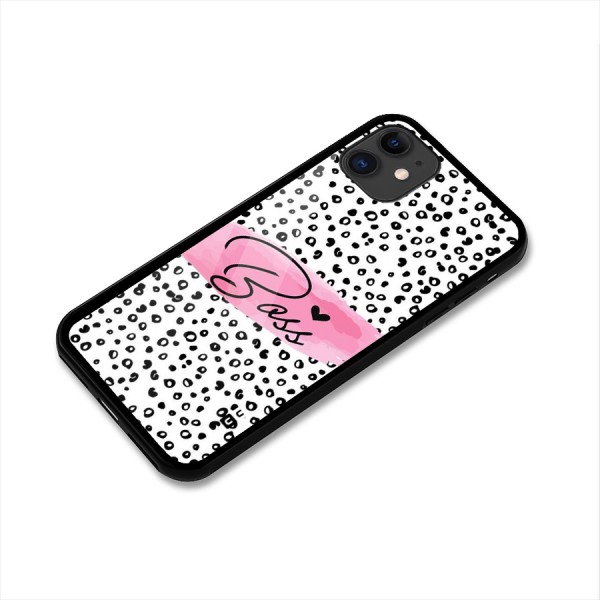 Polka Boss Glass Back Case for iPhone 11