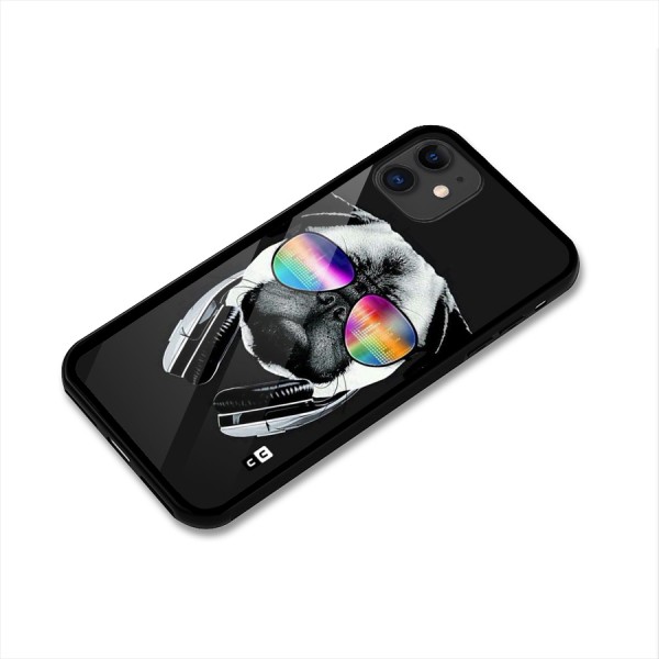 Rainbow Dog Swag Glass Back Case for iPhone 11