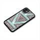 Triangle Abstract Mode Glass Back Case for iPhone 11