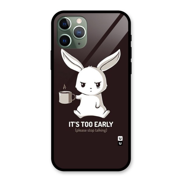 Bunny Early Glass Back Case for iPhone 11 Pro