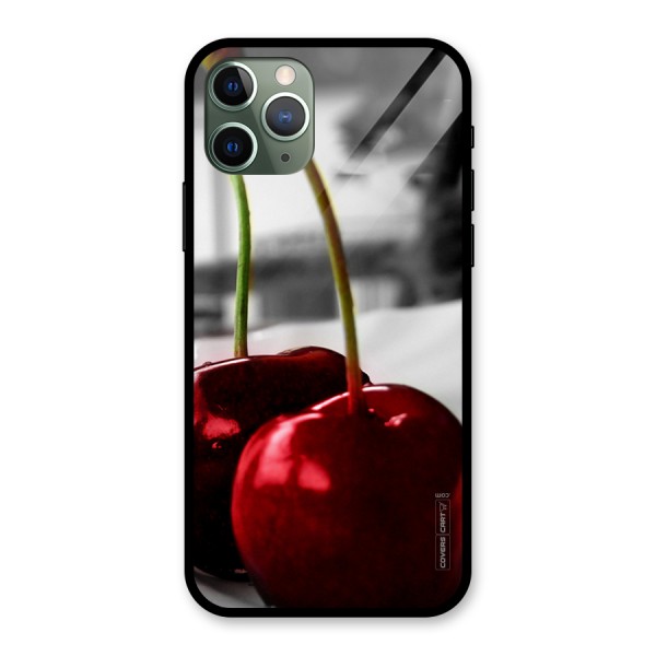 Cherry Photography Glass Back Case for iPhone 11 Pro