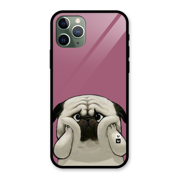 Chubby Doggo Glass Back Case for iPhone 11 Pro