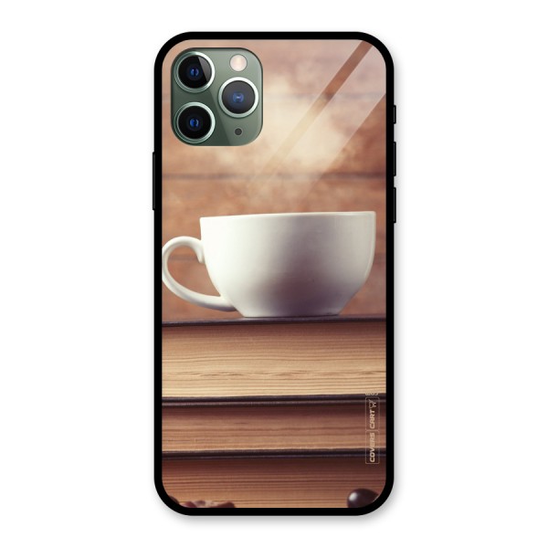 Coffee And Bookworm Glass Back Case for iPhone 11 Pro