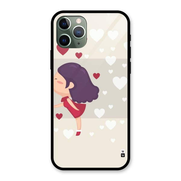 Girl in Love Glass Back Case for iPhone 11 Pro