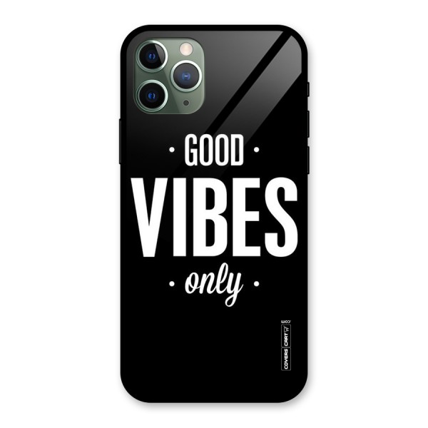 Just Vibes Glass Back Case for iPhone 11 Pro